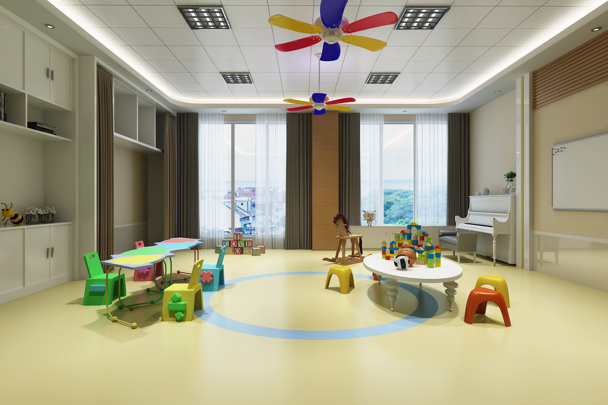 GaceDesign幼儿园早教日托设计：蒙睿贝尔儿童之家|空间|室内设计|GaceDesign - 原创作品 - 站酷 (ZCOOL)